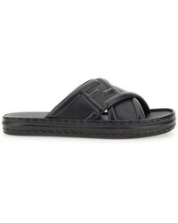 Fendi - Leather Sandals - Lyst