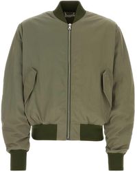 1989 STUDIO - Army Polyester Bomber Jacket - Lyst