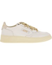 Autry - Zapatillas de deporte de cuero bajo medallista de - Lyst