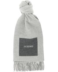 Jacquemus - 'L'ECHARPE ROND CARRÉ' Bufanda - Lyst