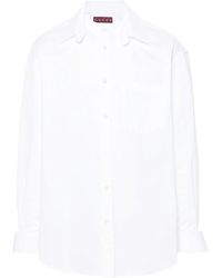 Gucci - Camisa de logotipo de algodón de - Lyst