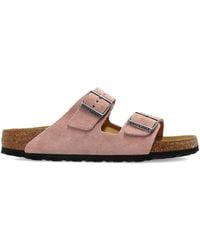 Birkenstock - Arizona Pantoletten Mit Schnallen - Lyst