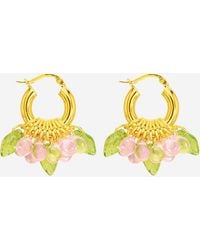 Annele - Mini Baby Blossom Earrings - Lyst