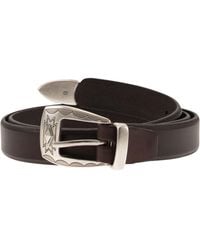 Alberto Luti - Dark Brown Belt - Lyst