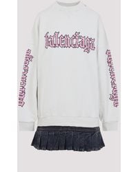 Balenciaga - Hybrid Mini Dress - Lyst