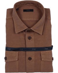 Fay - Camicia Giubbino Over Tasconata - Lyst