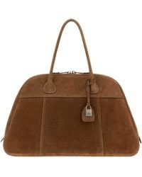 Miu Miu - Suede Vivant Shopping Bag - Lyst