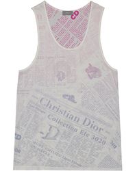 Dior - Cotton Printed T-shirt - Lyst