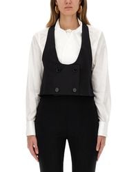 Nina Ricci - Vest With Open Back - Lyst