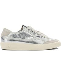 Autry - Windscape Low Canvas Suede Cow Leather Rubber Sneakers - Lyst