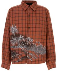 Amiri - Palms Flannel Shirt - Lyst