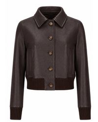 LA ROSE - Jacket Capra - Lyst
