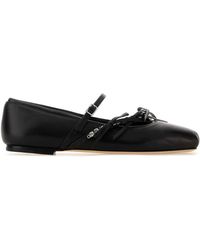 Jimmy Choo - Leather Ballerinas "Loli" - Lyst