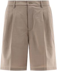 Norse Projects - Progetti norreni "Benn" Shorts a pieghe - Lyst