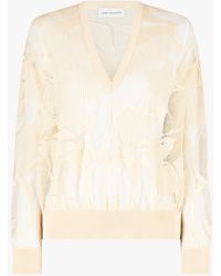 Dries Van Noten - Torion 3733 W.K.Sweater Cre - Lyst