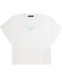 Balmain - Logo Crew Neck T-Shirt - Lyst