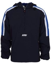 Autry - Leren Bikerjack Met Ritsdetails - Lyst