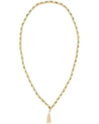 Alanui - Embellished Crochet Necklace - Lyst