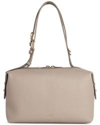 Furla - 'Double' Linen Lear Bag - Lyst