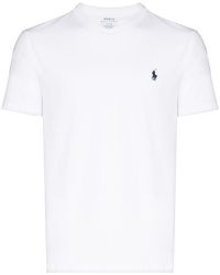Polo Ralph Lauren - Witte Katoenen Basic Polo - Lyst