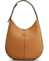 Tod's - Tod 's DI -Tasche kleine Leder -Hobo -Tasche - Lyst