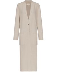 Loulou de Saison - SMET Maxi Strick -Strickjacke - Lyst