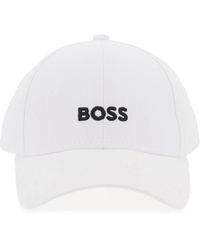 BOSS - Baseball Cap mit bestickten Logo - Lyst