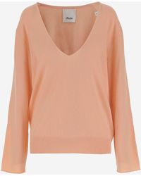 Allude - Anspielung Wolle und Kaschmirpullover - Lyst