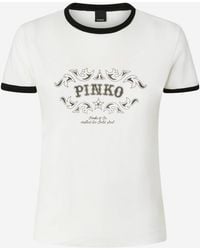 Pinko - T-Shirt With Logo - Lyst