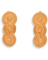 Versace - Tribute'-Ohrringe aus Messing - Lyst