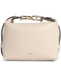 Furla - Bolso de hombro Mini 'Tonie' marfil Lear - Lyst