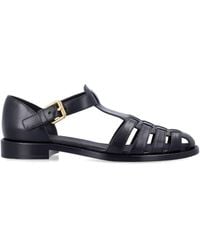 Church's - Kerk's Platte Schoenen Zwart - Lyst