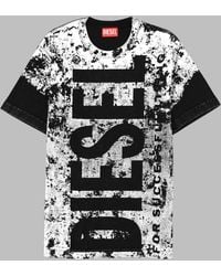 DIESEL - Over Maglietta - Lyst