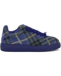 Burberry - "check Knit Box" Sneakers - Lyst
