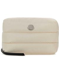 Moncler - White Fabric Beauty Case - Lyst