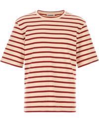 Jil Sander - Crew Neck T-Shirt - Lyst