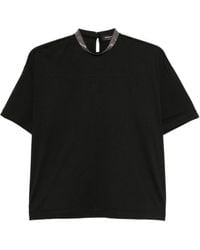 Fabiana Filippi - Top Met Verfraaide Hals - Lyst