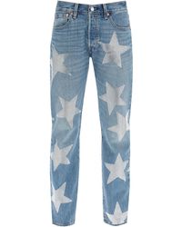 Collina Strada - Rhinestone Star Jeans X Levis - Lyst