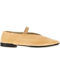 Lemaire - Leather Glove Ballerinas - Lyst