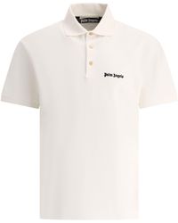 Palm Angels - "classic Logo" Polo Shirt - Lyst