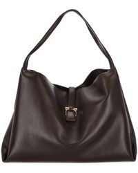 Ferragamo - Tote Bot Marrone - Lyst