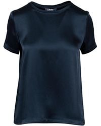 Max Mara - T Shirts and Polos Blue - Lyst