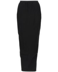 Rick Owens - 'Soft Pillar Long' Skirt - Lyst