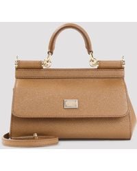 Dolce & Gabbana - Small Sicily Top Handle Bag - Lyst