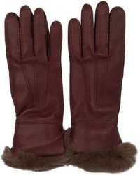 Restelli - Leren Handschoenen "85". - Lyst