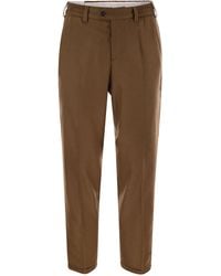 PT Torino - The Rebel Wool And Cashmere Trousers - Lyst