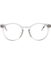Calvin Klein - Crystal Clear Acetate Glasses - Lyst