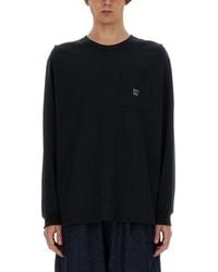 Needles - T Shirt With Logo - Lyst