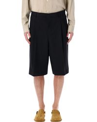 Ami Paris - Korte Broek Zwart - Lyst
