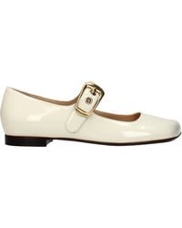 Chloé - Ballerina Patent Leather/Eggshell - Lyst